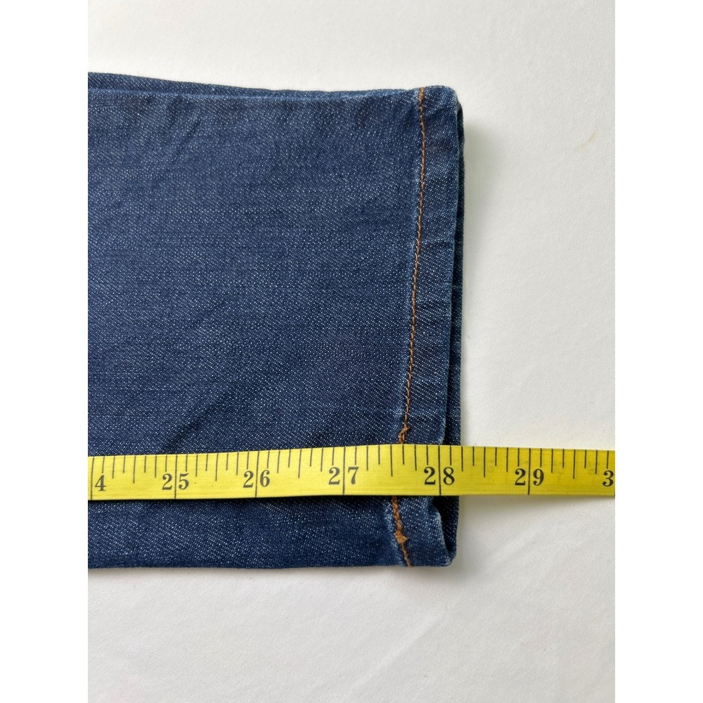 Lucky Brand Womens Low Rise Zoe Straight Crop Jeans Dark Wash Size 8/29 Y2K - Picture 10 of 11